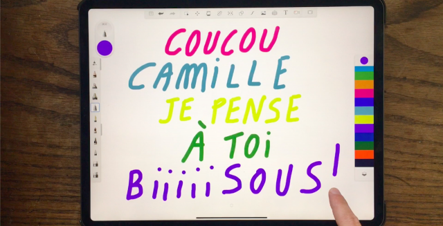 [en ligne] Carte postale animée